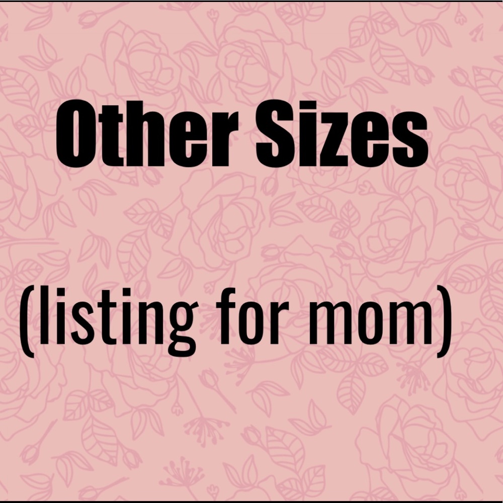 Items listed for mom
